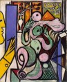 Le peintre Composition 1934 cubisme Pablo Picasso